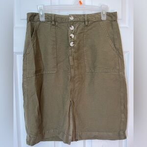 TRIBAL JEANS linen blend skirt